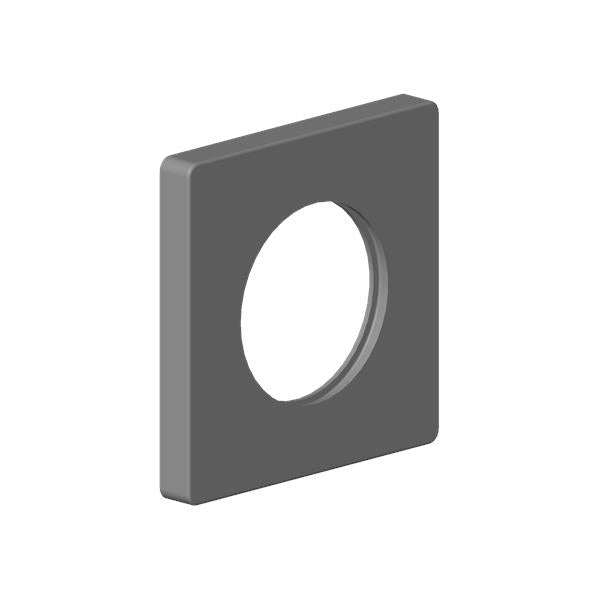 Dornbracht - Escutcheon 78 X 78 X 9 X Ø 45,7 Mm - Chrome