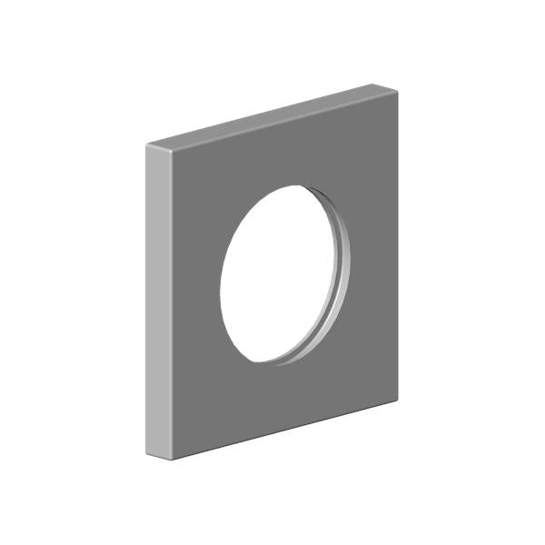 Dornbracht - Escutcheon 80 X 80 X 9 X Ø 45,7 Mm
