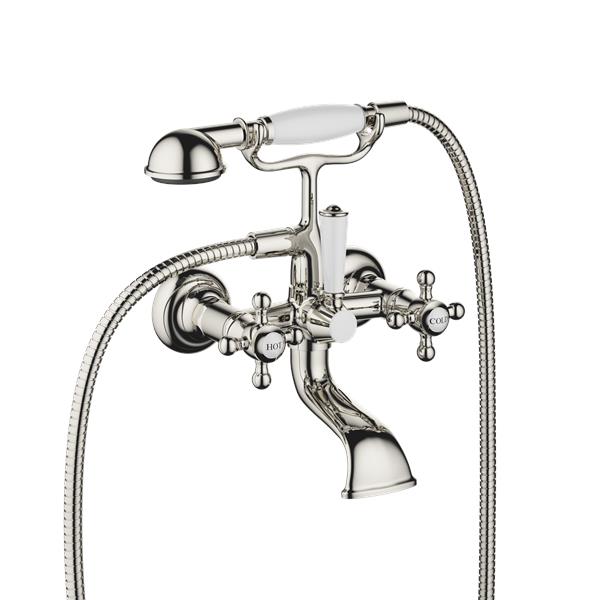 Dornbracht - Madison Tub Mixer For Wall-Mounted Installation With Hand Shower Set