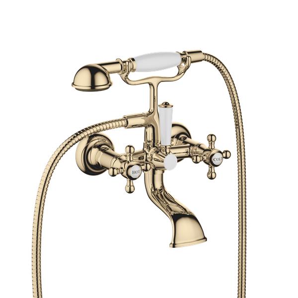 Dornbracht - Madison Tub Mixer For Wall-Mounted Installation With Hand Shower Set