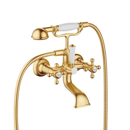 Dornbracht - Madison Tub Mixer For Wall-Mounted Installation With Hand Shower Set