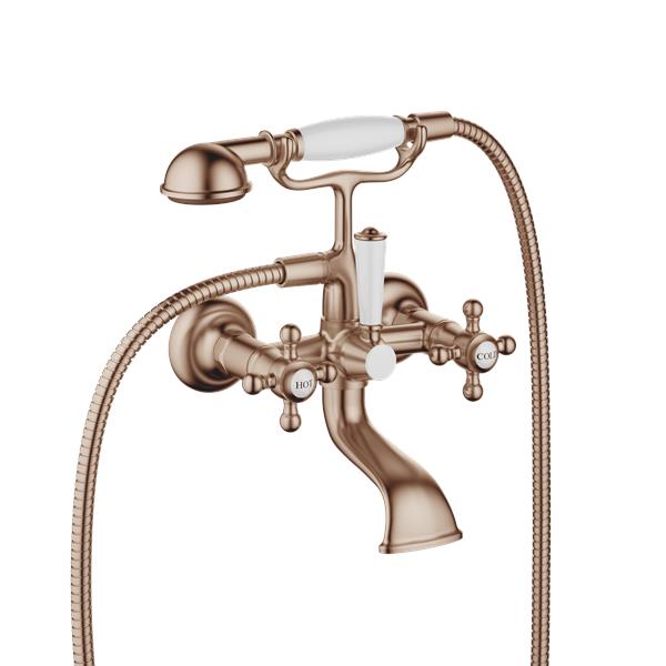 Dornbracht - Madison Tub Mixer For Wall-Mounted Installation With Hand Shower Set