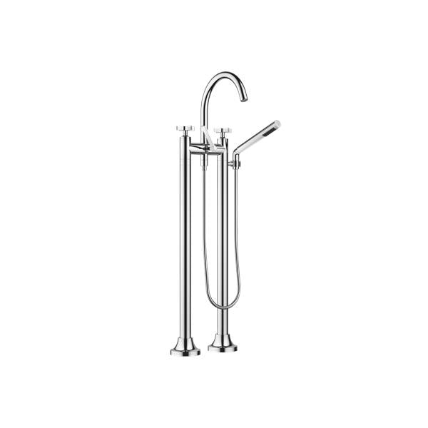 Dornbracht - Vaia Two-Hole Tub Mixer For Freestanding Installation With Hand Shower Set