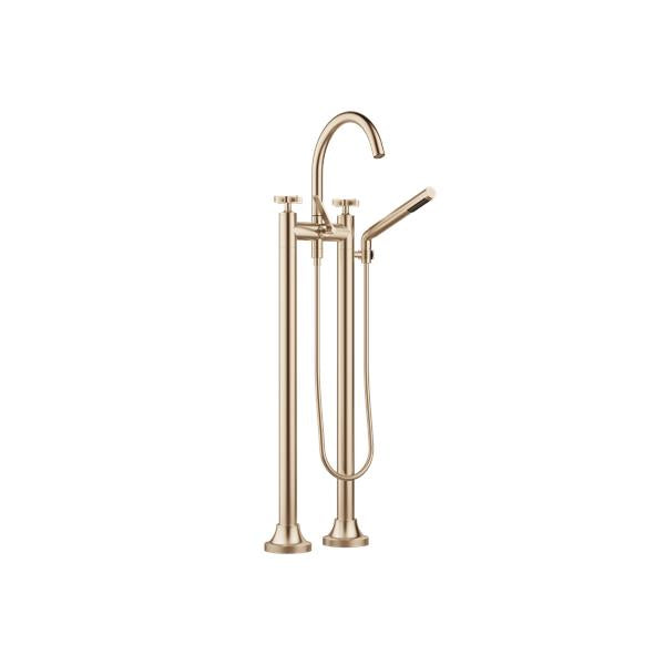 Dornbracht - Vaia Two-Hole Tub Mixer For Freestanding Installation With Hand Shower Set