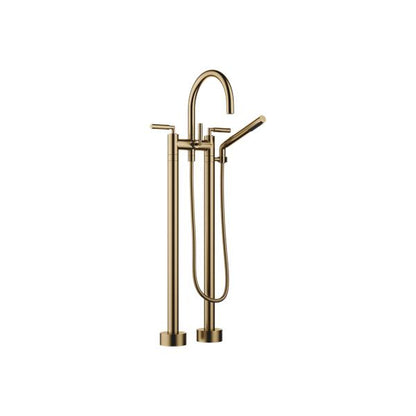 Dornbracht - Tara Two-Hole Tub Mixer For Freestanding Installation With Hand Shower Set