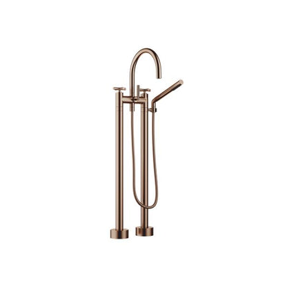Dornbracht - Tara Two-Hole Tub Mixer For Freestanding Installation With Hand Shower Set