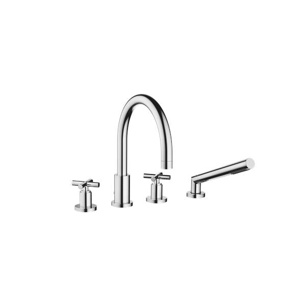 Dornbracht - Tara Deck-Mounted Tub Mixer, With Hand Shower Set For Deck-Mounted Tub Installation