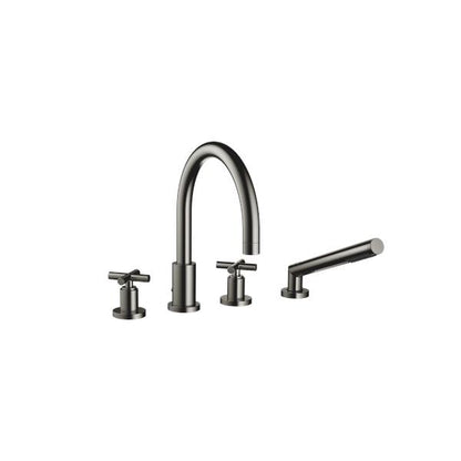 Dornbracht - Tara Deck-Mounted Tub Mixer, With Hand Shower Set For Deck-Mounted Tub Installation