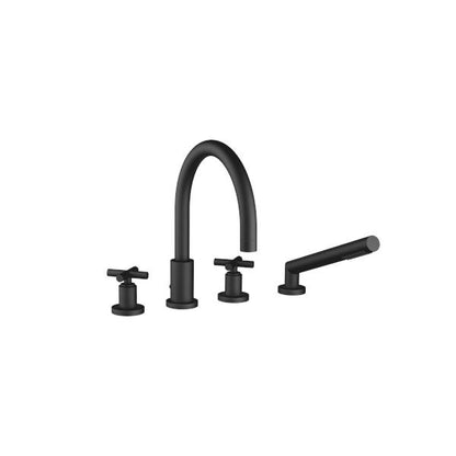Dornbracht - Tara Deck-Mounted Tub Mixer, With Hand Shower Set For Deck-Mounted Tub Installation