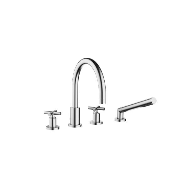 Dornbracht - Tara Deck-Mounted Tub Mixer, With Hand Shower Set For Deck-Mounted Tub Installation