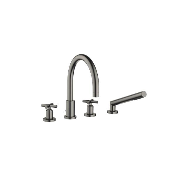 Dornbracht - Tara Deck-Mounted Tub Mixer, With Hand Shower Set For Deck-Mounted Tub Installation