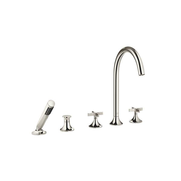 Dornbracht - Vaia Five Hole Tub Set For Deck-Mounted Tub Installation With Diverter