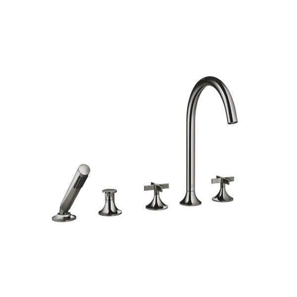 Dornbracht - Vaia Five Hole Tub Set For Deck-Mounted Tub Installation With Diverter