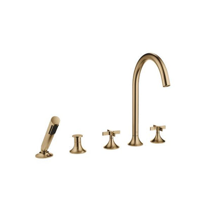 Dornbracht - Vaia Five Hole Tub Set For Deck-Mounted Tub Installation With Diverter