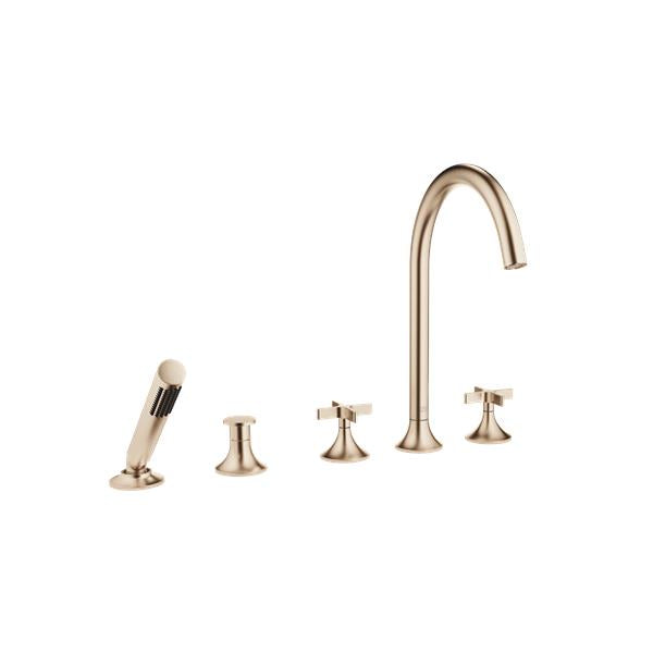 Dornbracht - Vaia Five Hole Tub Set For Deck-Mounted Tub Installation With Diverter