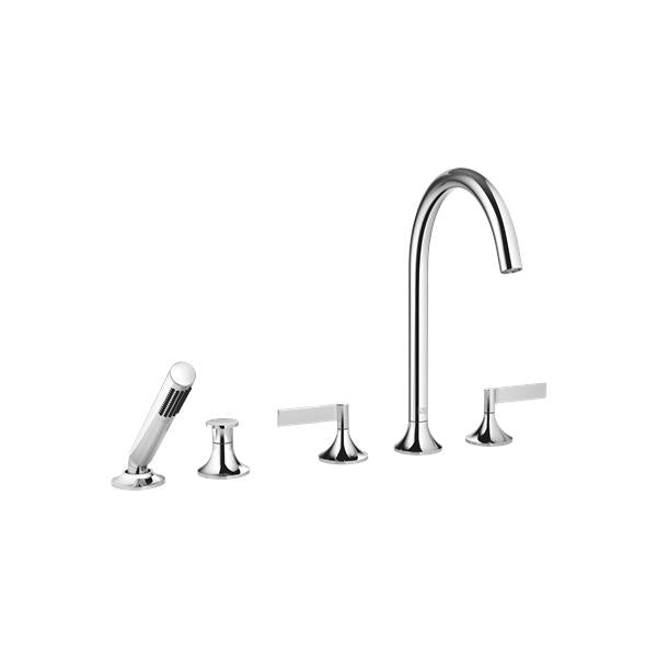 Dornbracht - Vaia Five Hole Tub Set For Deck-Mounted Tub Installation With Diverter
