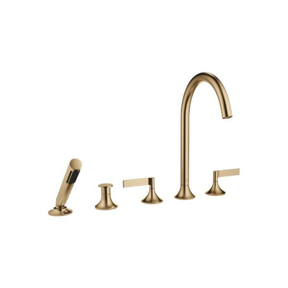 Dornbracht - Vaia Five Hole Tub Set For Deck-Mounted Tub Installation With Diverter
