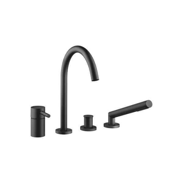 Dornbracht - Meta Deck-Mounted Tub Mixer, With Hand Shower Set For Deck-Mounted Tub Installation