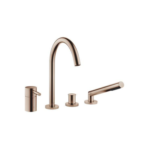 Dornbracht - Meta Deck-Mounted Tub Mixer, With Hand Shower Set For Deck-Mounted Tub Installation