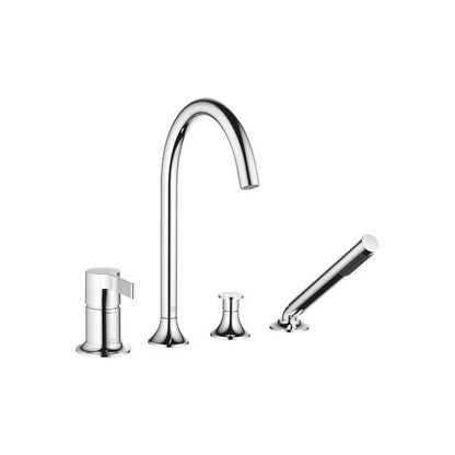 Dornbracht - Vaia Deck-Mounted Tub Mixer, With Hand Shower Set For Deck-Mounted Tub Installation