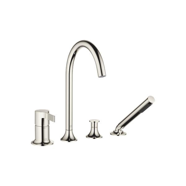 Dornbracht - Vaia Deck-Mounted Tub Mixer, With Hand Shower Set For Deck-Mounted Tub Installation
