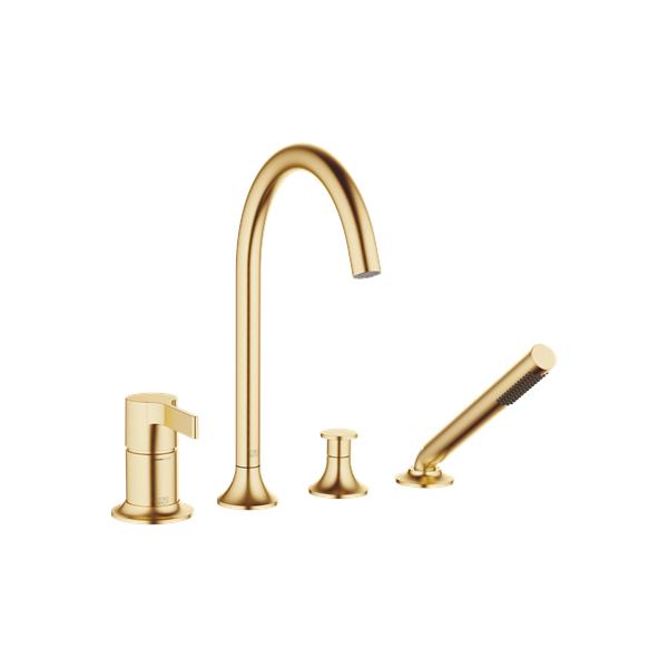 Dornbracht - Vaia Deck-Mounted Tub Mixer, With Hand Shower Set For Deck-Mounted Tub Installation