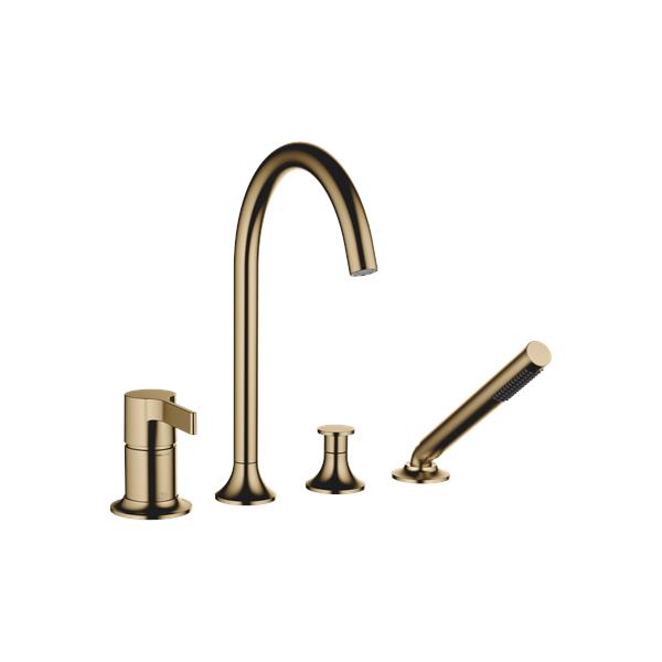 Dornbracht - Vaia Deck-Mounted Tub Mixer, With Hand Shower Set For Deck-Mounted Tub Installation