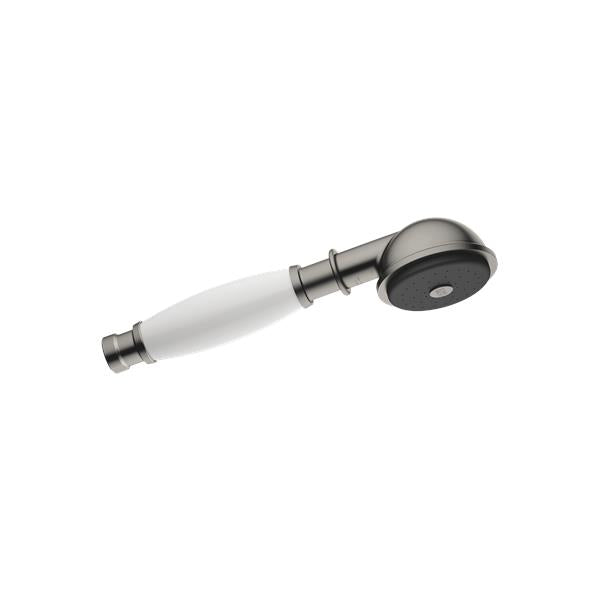 Dornbracht - Madison Metal Hand Shower With Porcelain (White) Handle Flowreduce