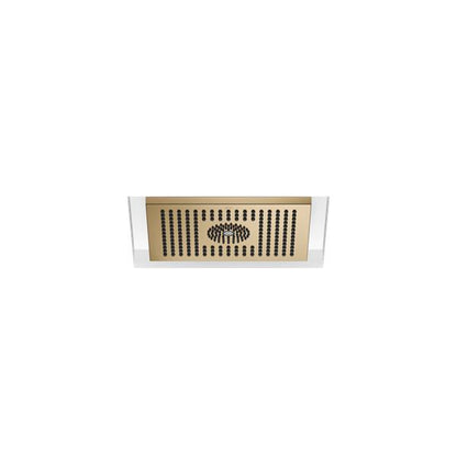 Dornbracht - Rain Shower Flush Mounted With Light 11-3/4 Inch X 9-1/2 Inch