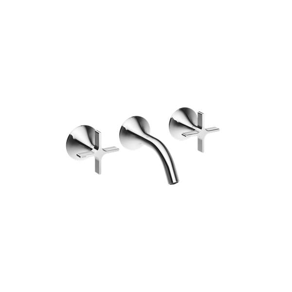 Dornbracht - Vaia Wall-Mounted Three-Hole Lavatory Mixer Without Drain