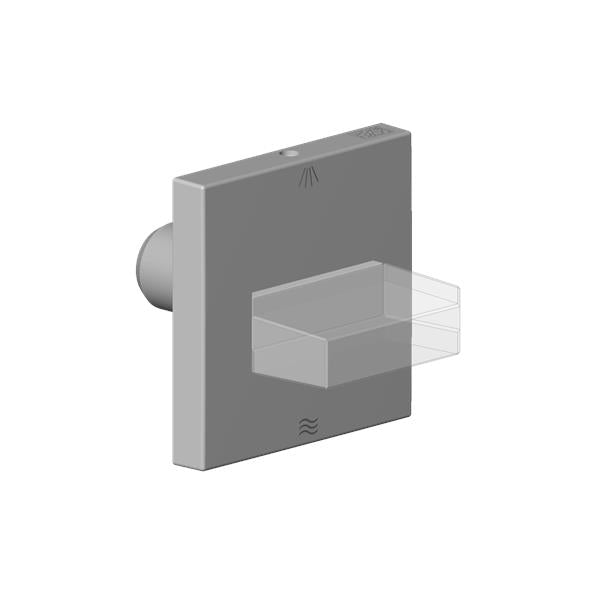 Dornbracht - Handle Set Rectangular, Transparent