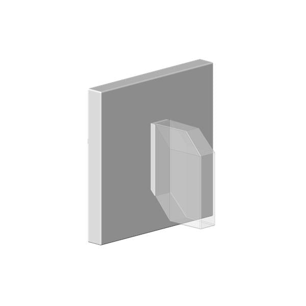 Dornbracht - Handle For 2- / 3-Way Diverter Rectangular, Transparent