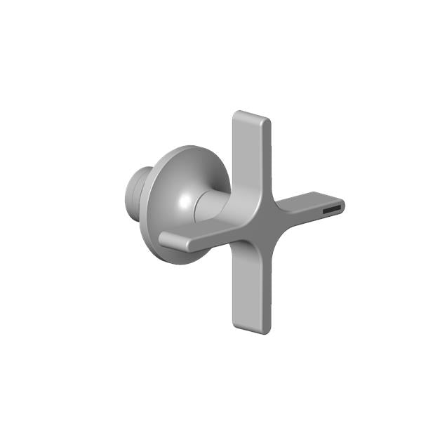 Dornbracht - Handle For Shower / Bathtub Vertical Assembly Hot Ø 71 X 63 Mm
