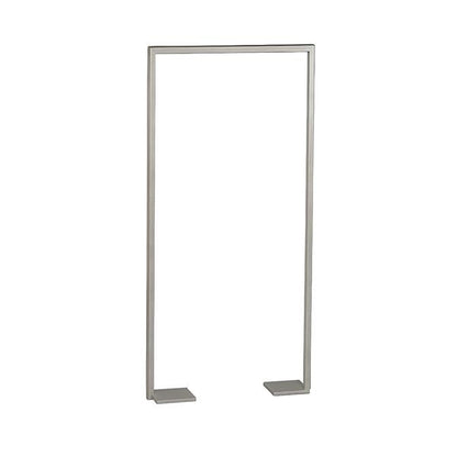 Lacava - Linea Floor-Mount Towel Stand Made Of Stainless Steel, Fixing Floor Kit Included. 19 3/4 InchW, 4 InchD, 41 3/8 InchH