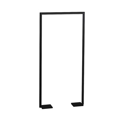 Lacava - Linea Floor-Mount Towel Stand Made Of Stainless Steel, Fixing Floor Kit Included. 19 3/4 InchW, 4 InchD, 41 3/8 InchH