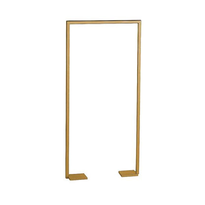 Lacava - Linea Floor-Mount Towel Stand Made Of Stainless Steel, Fixing Floor Kit Included. 19 3/4 InchW, 4 InchD, 41 3/8 InchH