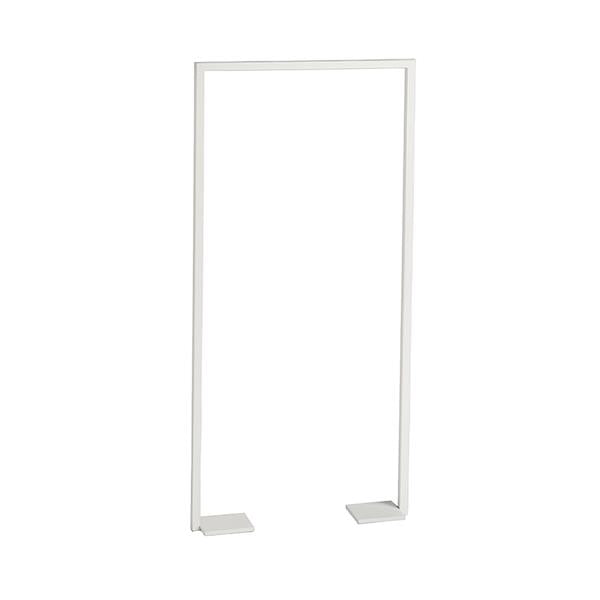 Lacava - Linea Floor-Mount Towel Stand Made Of Stainless Steel, Fixing Floor Kit Included. 19 3/4 InchW, 4 InchD, 41 3/8 InchH