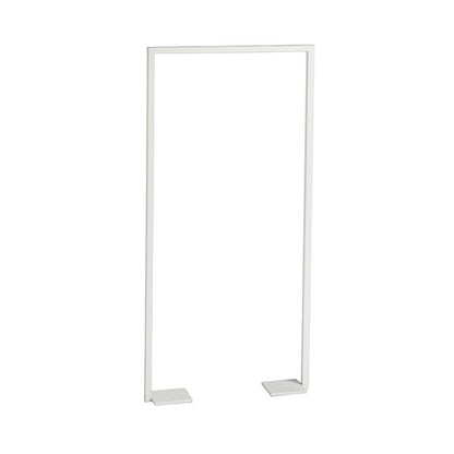 Lacava - Linea Floor-Mount Towel Stand Made Of Stainless Steel, Fixing Floor Kit Included. 19 3/4 InchW, 4 InchD, 41 3/8 InchH
