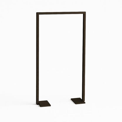 Lacava - Linea Floor-Mount Towel Stand Made Of Stainless Steel, Fixing Floor Kit Included. 19 3/4 InchW, 4 InchD, 41 3/8 InchH