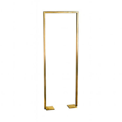 Lacava - Linea Floor-Mount Towel Stand Made Of Stainless Steel, Fixing Floor Kit Included. 19 3/4 InchW, 4 InchD, 55 1/8 InchH