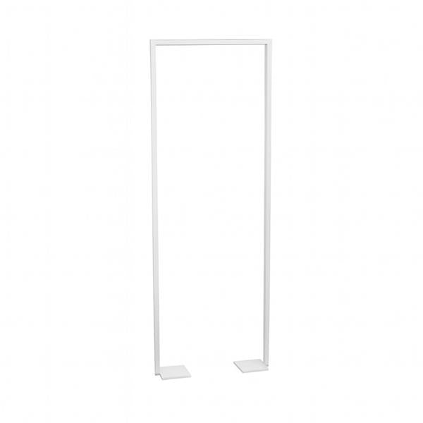 Lacava - Linea Floor-Mount Towel Stand Made Of Stainless Steel, Fixing Floor Kit Included. 19 3/4 InchW, 4 InchD, 55 1/8 InchH