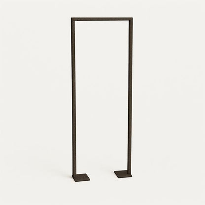 Lacava - Linea Floor-Mount Towel Stand Made Of Stainless Steel, Fixing Floor Kit Included. 19 3/4 InchW, 4 InchD, 55 1/8 InchH
