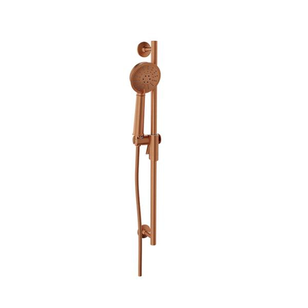 Baril - 3-spray sliding shower bar