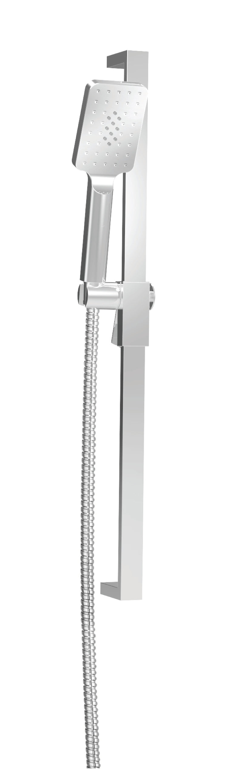 Baril - 3-spray modern sliding shower bar