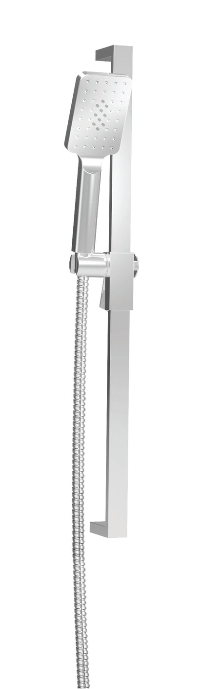 Baril - 3-spray modern sliding shower bar