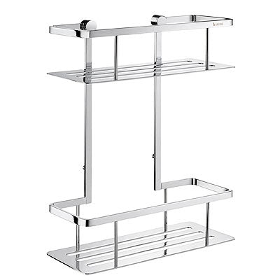 Smedbo - Sideline Shower Basket, Double, Polished Chrome, H 322 Mm