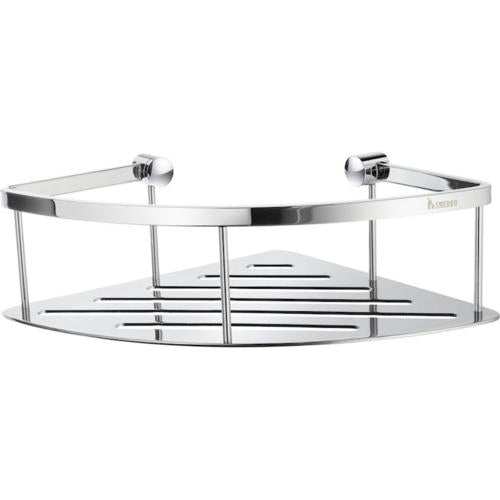 Smedbo - Sideline Corner Shower Basket, 200 X 200 Mm, Height 70 Mm