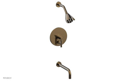Phylrich - Basic Pressure Balance Tub and Shower Set - 10 Inch Spout - Lever Handle