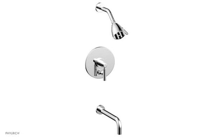 Phylrich - Basic Pressure Balance Tub and Shower Set - 10 Inch Spout - Lever Handle