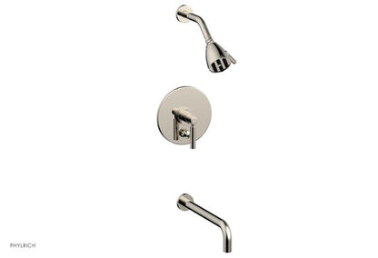 Phylrich - Basic Pressure Balance Tub and Shower Set - 12 Inch Spout - Lever Handle